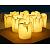 Светодиодные свечи набор 12шт. Candle LED Wick слоновая кость