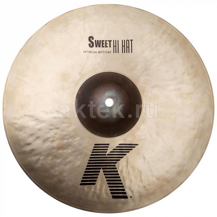 Тарелка хай-хэт ZILDJIAN K0720 14` K SWEET HIHAT PAIR 2