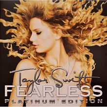 Виниловая пластинка TAYLOR SWIFT - FEARLESS (PLATINUM EDITION) 180 GRAM BLACK VINYL 12"