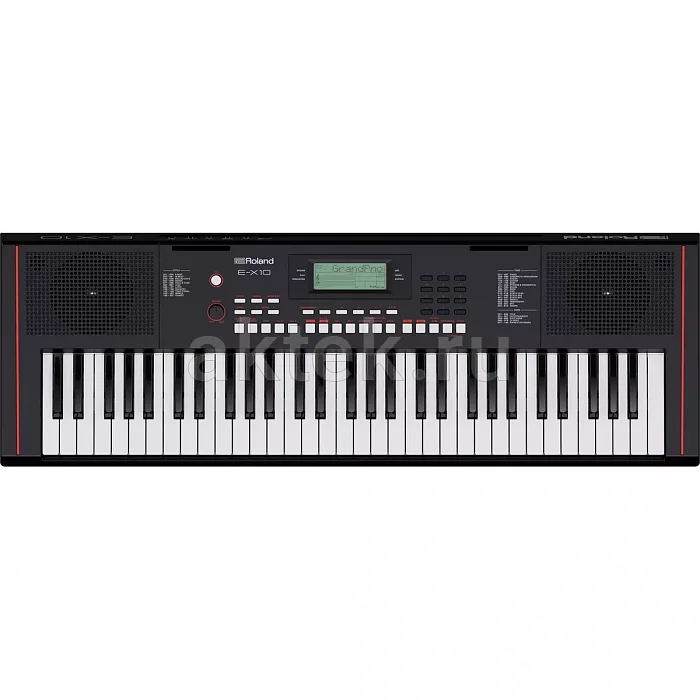 Roland E-X10 синтезатор, 61 клавиша, 64 голоса, 610 тембров
