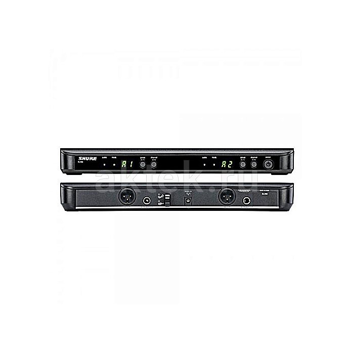 SHURE BLX288E/PG58 M17 двухканальная радиосистема с двумя ручными микрофонами 5