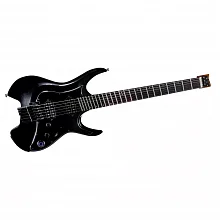 Mooer GTRS W800 Pearl Black безголовая электрогитара со встроенным процессором