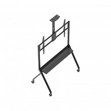 Digis DSM-P1296 Black мобильная стойка ТВ 55–100″ VESA900×600 до120кг 2