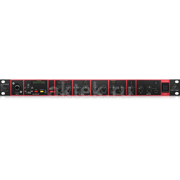 Behringer UV1 рековый микрофонный предусилитель, процессор 3
