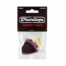 Dunlop PVP117 Variety Bass 6Pack медиаторы, ultex, 6 шт
