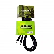 Nordfolk NMC369/5M кабель Jack 3,5–Jack 3,5, 5 м