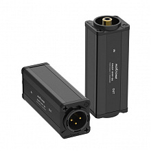 ROXTONE RA2DT-XMPF-BK аудиопереходник, цвет чёрный, трансформаторная развязка, XLR, RCA 2 ROXTONE RA2DT-XMPF-BK аудиопереходник, цвет чёрный, трансформаторная развязка, XLR, RCA 2