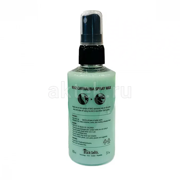 BlackSmith Carnauba Spray Wax M42 защитная полироль-спрей гитарного корпуса 2