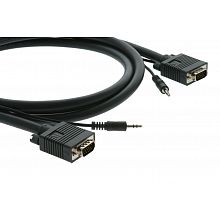 Kramer C-GMA/GMA-3 комбинированный VGA-M+аудио–VGA-M+аудио кабель 0.9м
