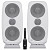 Пара студийных мониторов IK Multimedia iLoud MTM MKII White pair