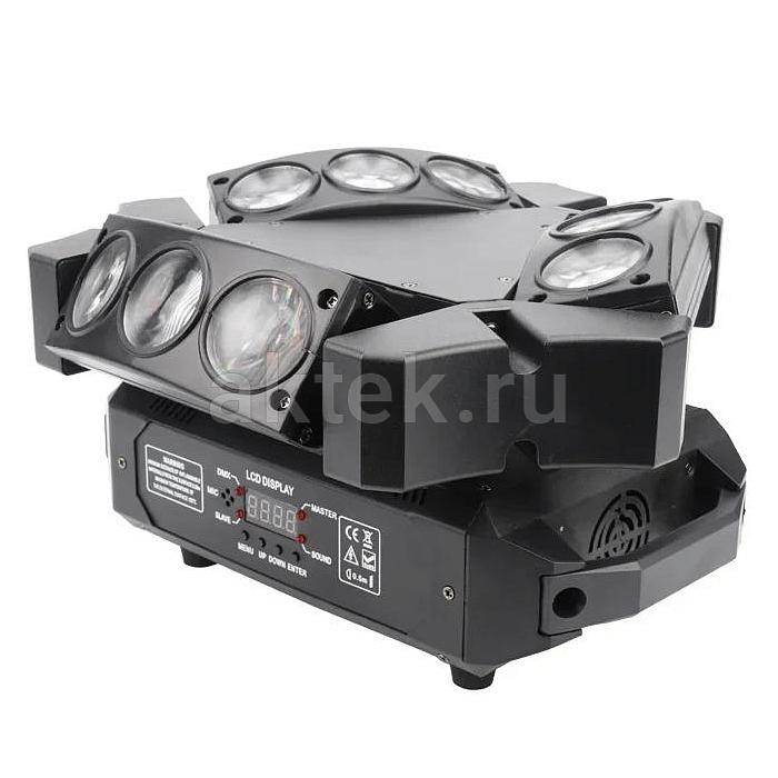 Моторизированная светодиодная цветомузыка SkyDisco Spider Beam