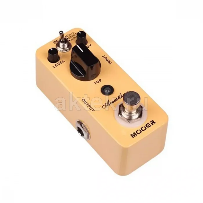 Mooer Acoustikar педаль эмуляции акустической гитары, три режима 2