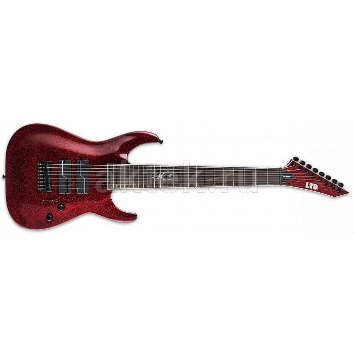 Электрогитара ESP LTD SC-608 Baritone Red Sparkle