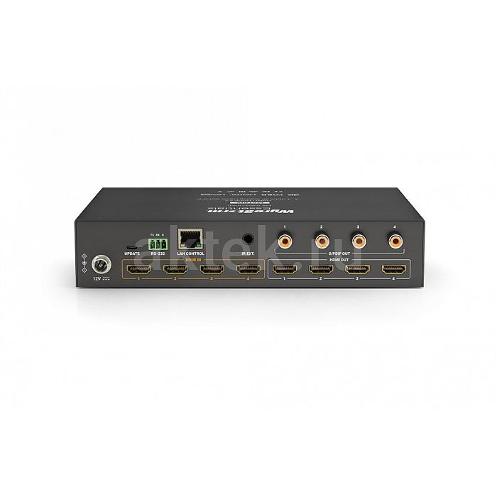 Wyrestorm MX-0404-HDMI матричный HDMI-коммутатор 4×4 4K60 с масштабируемыми выходами 4