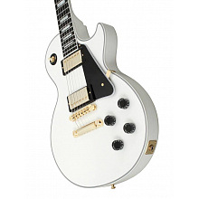 Электрогитара EPIPHONE LES PAUL CUSTOM PRO ALPINE WHITE 2