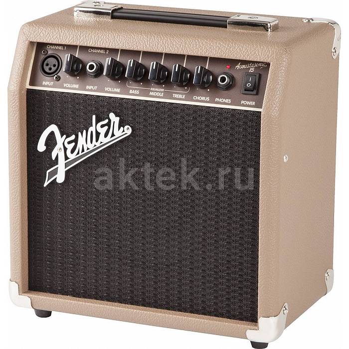 Комбоусилитель для акустической гитары FENDER ACOUSTASONIC 15 COMBO 3
