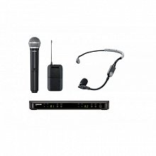 Двухканальная радиосистема SHURE BLX1288E/SM35 M17