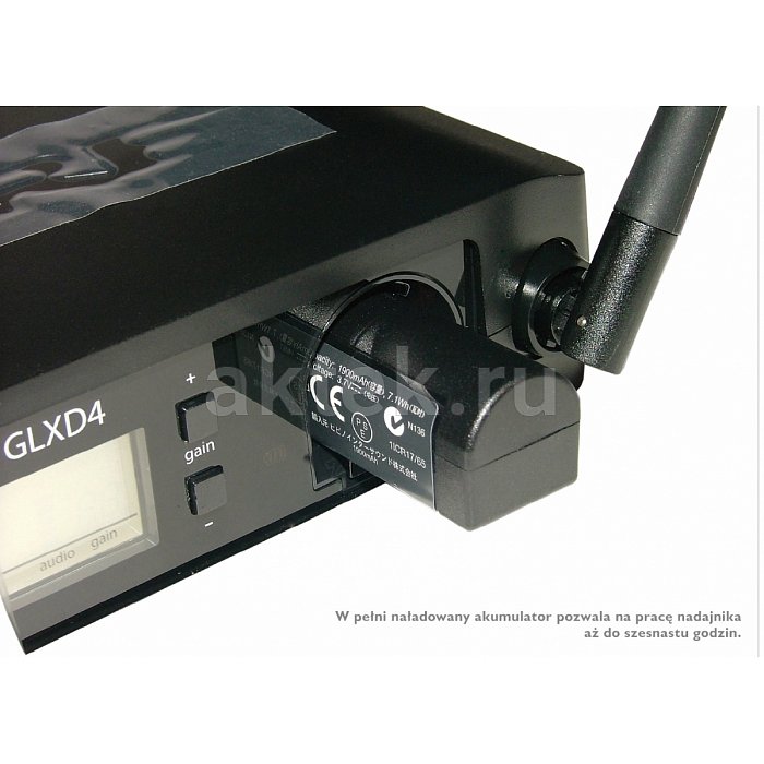 Радиосистема SHURE GLXD24E/B58 Z2 2.4GHz 4