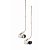 Наушники беспроводные  SHURE SE215-CL-BT1-EFS