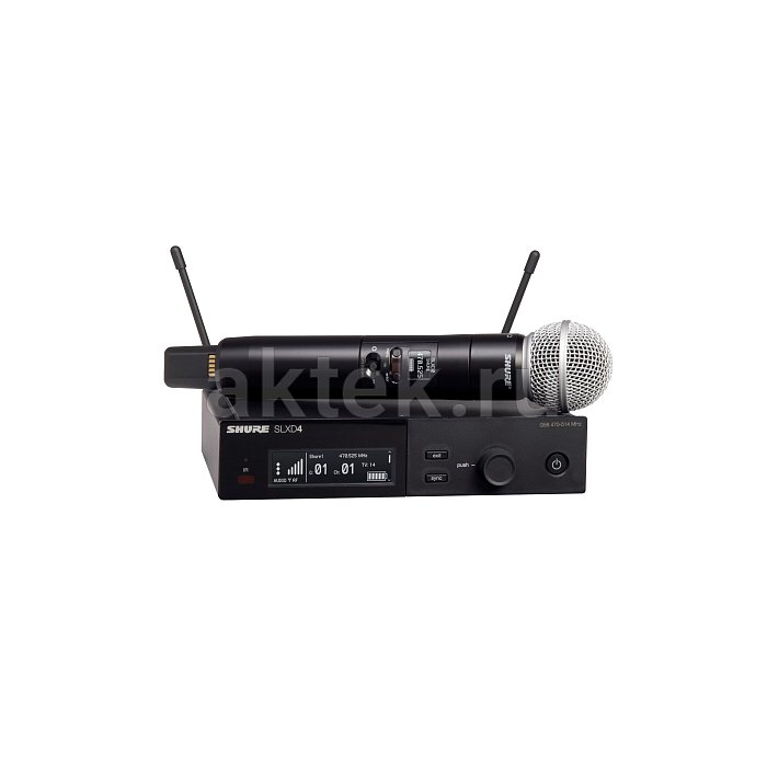 Одноканальная цифровая радиосистема SHURE SLXD24E/SM58 H56