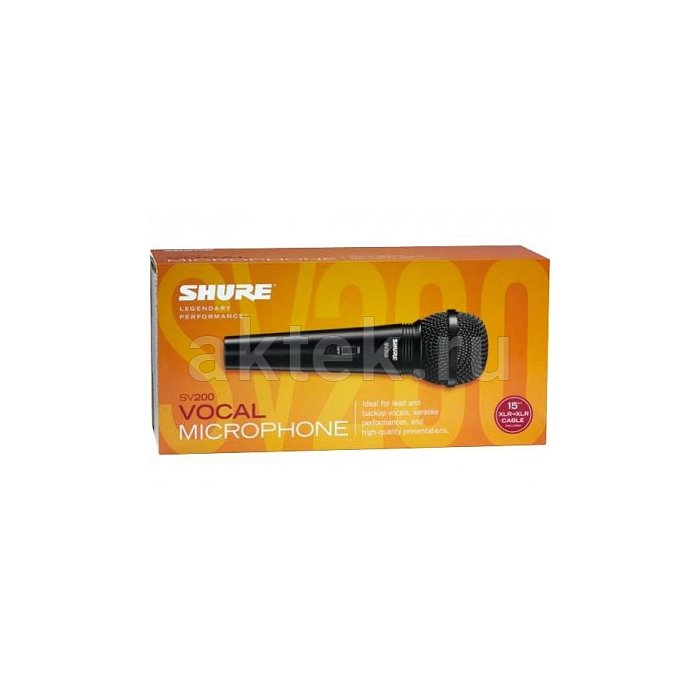 Динамический вокальный микрофон Shure SV200-A 4