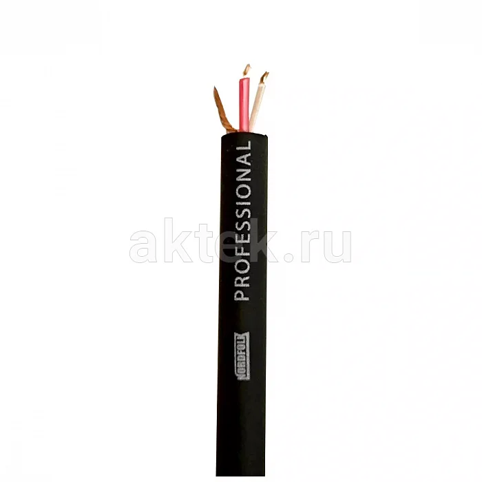 Nordfolk NMBC25BL микрофонный кабель, бухта 100 м, цена/м