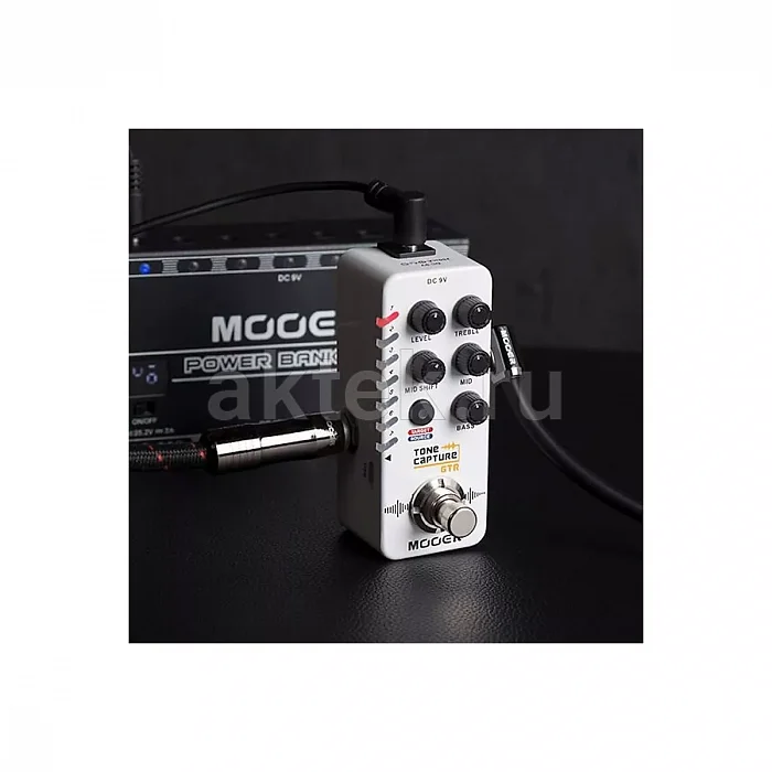 Mooer Tone Capture GTR педаль моделирования гитарного тембра, 7 пресетов 4