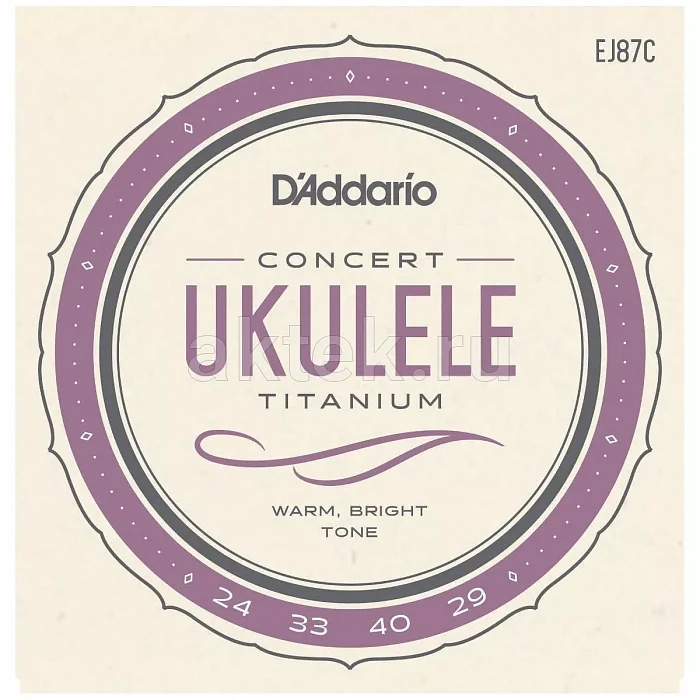 D'Addario EJ87C комплект струн, калибр 24-33