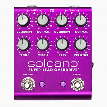 Гитарная педаль овердрайв Soldano SLO Plus Purple Overdrive 2