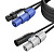 ROXTONE MPDPP15/3 кабель DMX 512, 3 м, 3×1,5 мм²