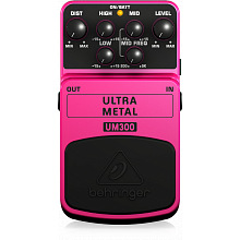 Behringer ULTRA METAL UM300 педаль "хэви метал"-дисторшн для гитар 2
