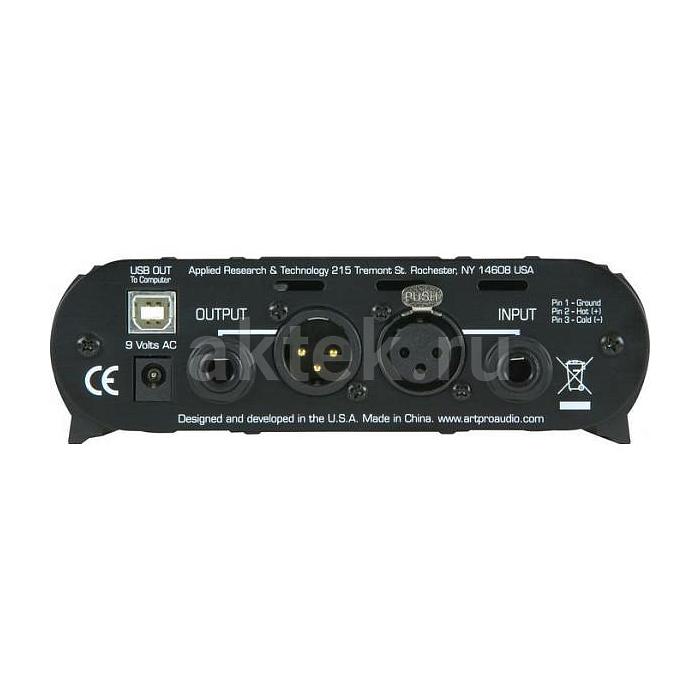 Микрофонный предусилитель ART TUBE MP PS USB 2