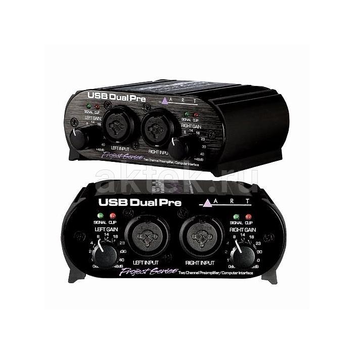 Микрофонный предусилитель ART USBDualPrePS 5