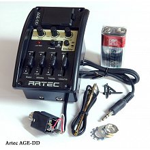 Предусилитель для акустической гитары Artec AGE-DD 2