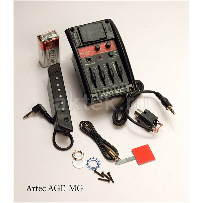 Предусилитель для акустической гитары Artec AGE-MG 2
