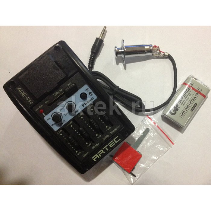 Предусилитель для акустической гитары Artec AGE-PH 2