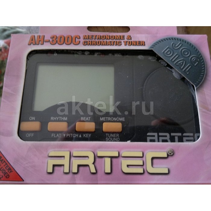 Хроматический тюнер/метроном Artec AH-300C 2