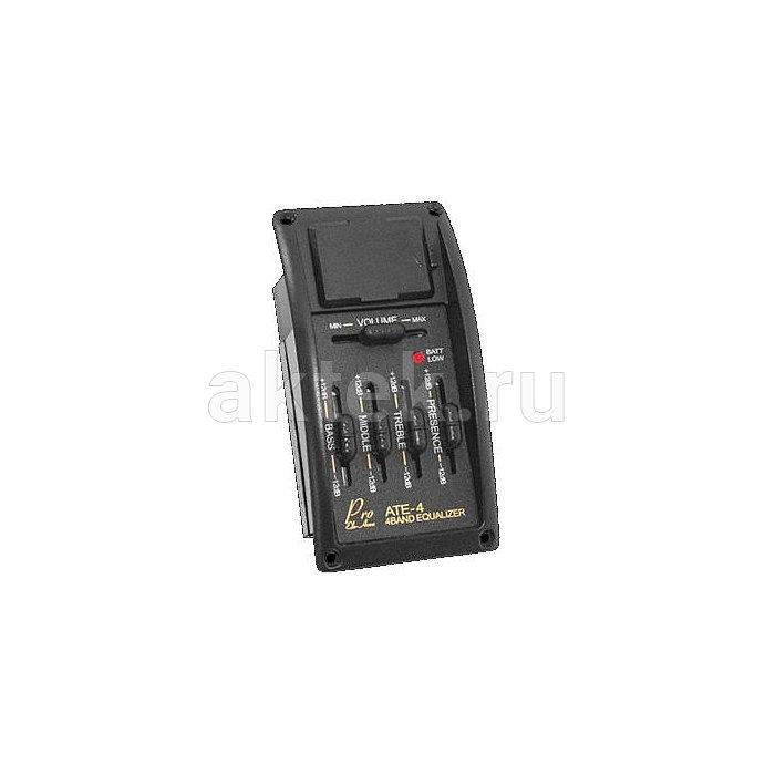 Предусилитель для акустической гитары ARTEC ATE-4 (HDBK) 4