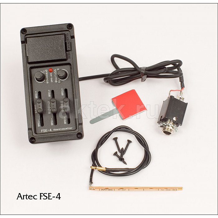 Предусилитель для акустической гитары Artec FSE4 HDBK 3