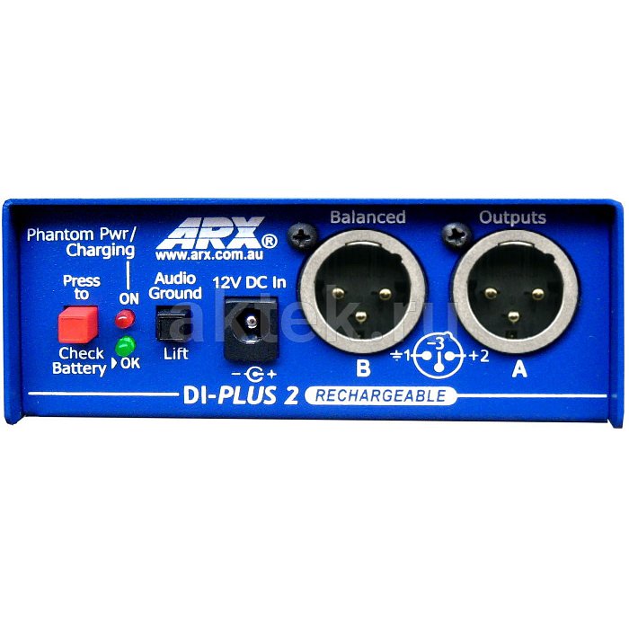 Прибор обработки звука ARX DI-PLUS 2RC 2