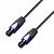 Adam Hall K5 S425 SS 2000 Black Speakon-кабель 4p–4p 20м