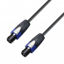 Adam Hall K5 S425 SS 2000 Black Speakon-кабель 4p–4p 20м