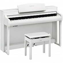 Yamaha CSP-255WH белое цифровое пианино, 819 тембров, 256 голосов