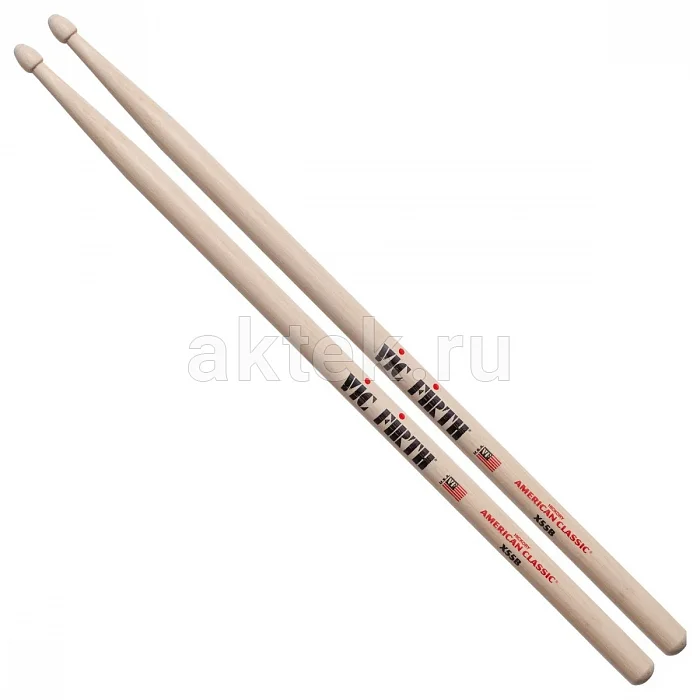 Vic Firth X55B барабанные палочки, орех 2