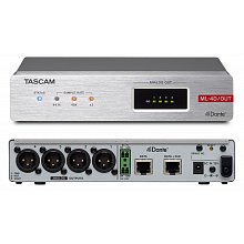 Tascam ML-4D/OUT-X Dante-Analogue конвертор с DSP Mixer