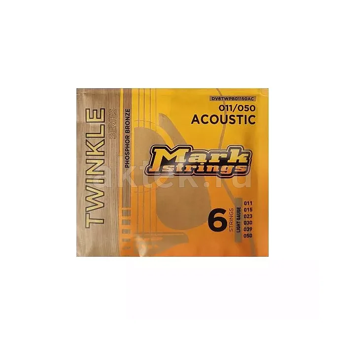 Markbass Twinkle Series DV6TWPB01150AC комплект струн, калибр 11-50