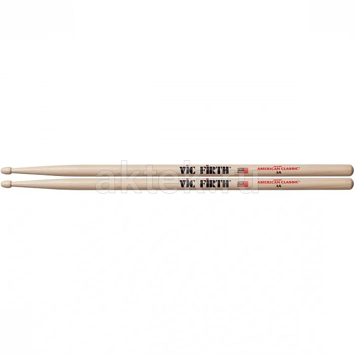 Vic Firth 5A барабанные палочки, орех 2