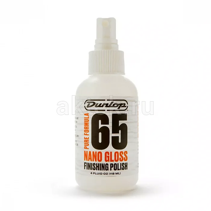 Dunlop 6604 Pure Formula 65 Nano Gloss финишная полироль гитары