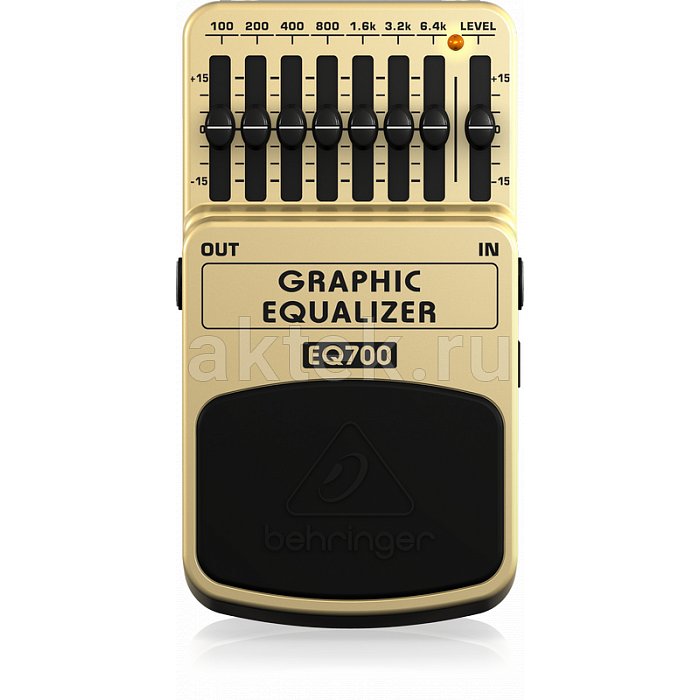 Behringer GRAPHIC EQUALIZER EQ700 (Guitar/Keyboard) педаль эффектов 2