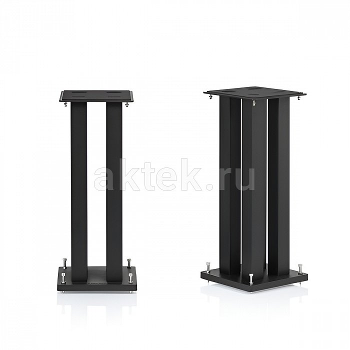 NorStone Stylum SQUARE A black стойка для полочной акустики
